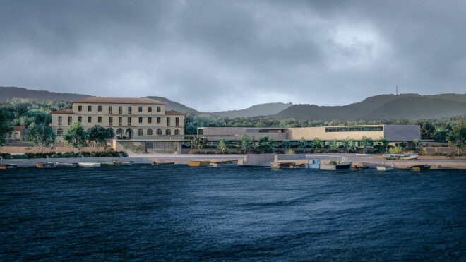Archisearch - Εξαγορά της πρότασης των Nysa Architects για τον πρόσφατο Πανελλήνιο Αρχιτεκτονικό Διαγωνισμό «Αξιοποίηση του οικοπέδου Σαρλίτζα με δημιουργία κέντρου θερμαλισμού και πολιτιστικού συγκροτήματος»