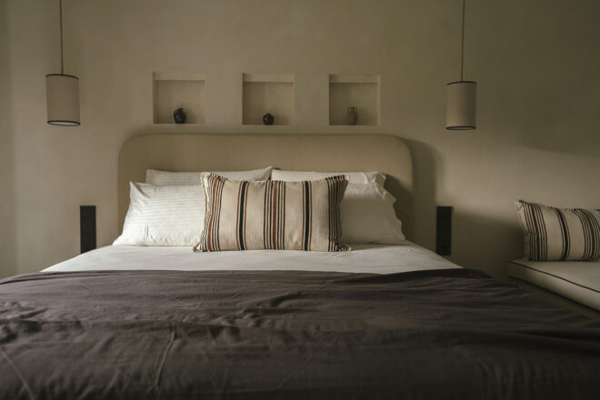 Archisearch - DNE Architects renovated boutique hotel's interiors, in Mani, Peninsula.