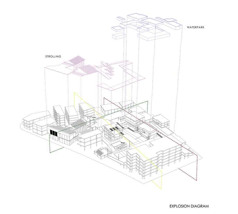 Archisearch RE_ACT PARK|RECREATIONAL ACTIVITY PARK IN KIFISSIAS AVENUE | Diploma thesis by Dimitriou Maria