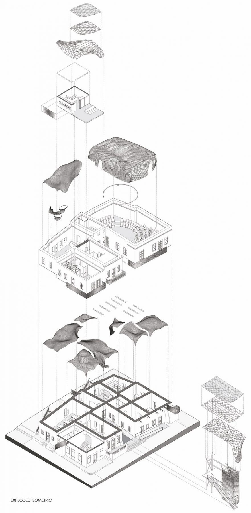 Archisearch [RE_HUB] A cultural and plastic pollution awareness hub  | thesis by Christos Kourtidis & Georgios Kampanis