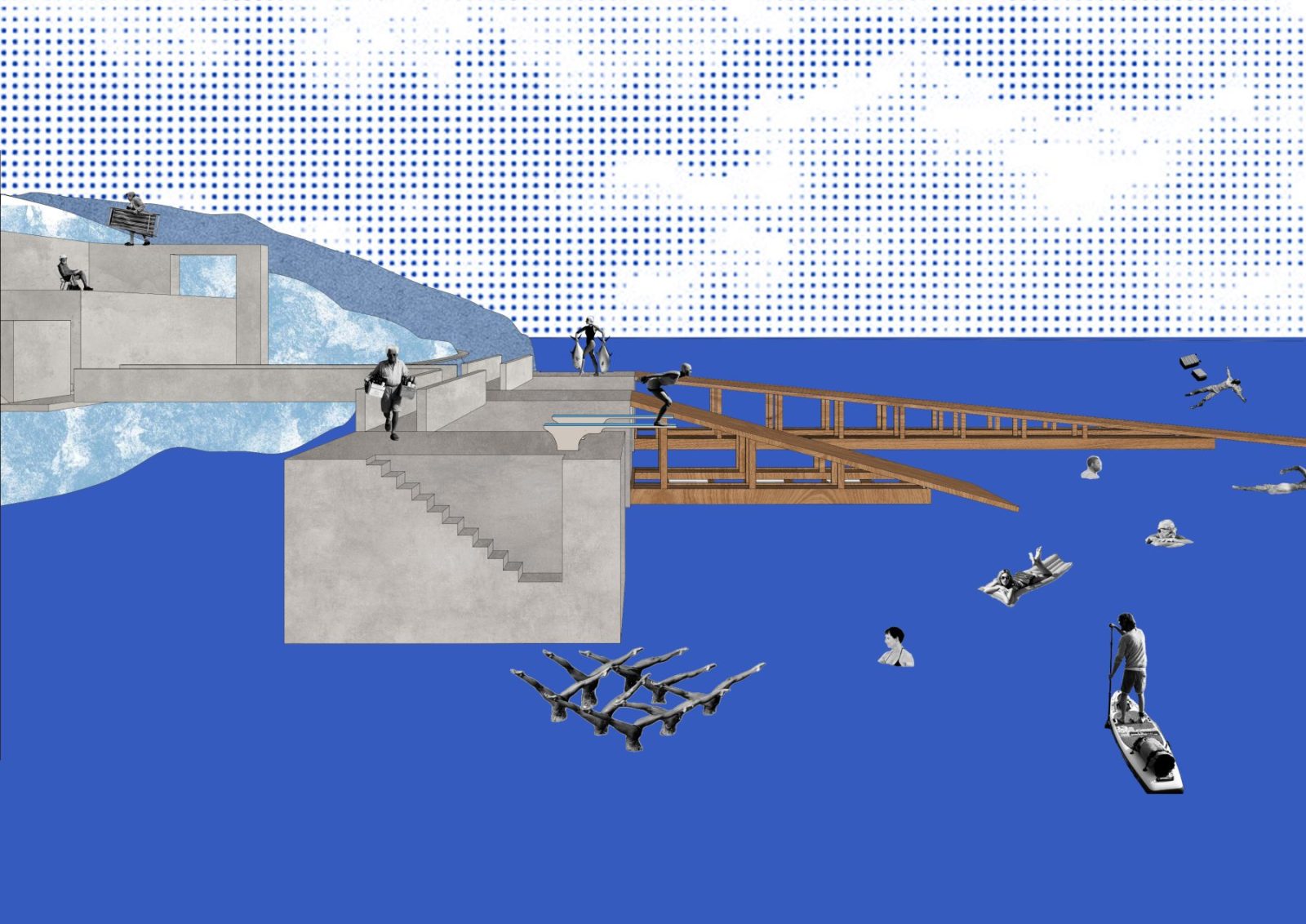 Archisearch (Re)design for the People: 3 Student Works on Adaptive Reuse as a Catalyst for Collective Life