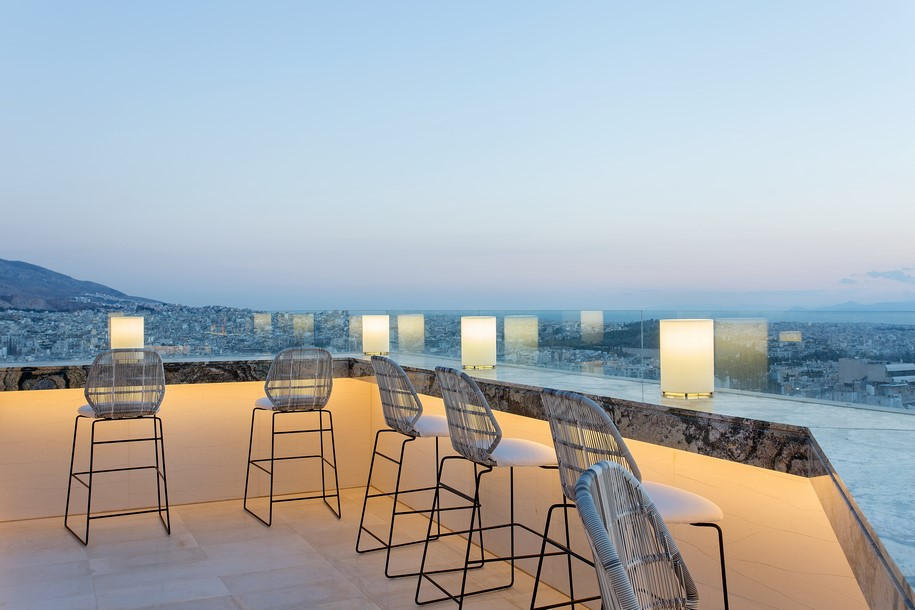 Archisearch Renew Architects Renovated a 3-Floor Athenian Apartment in Lycabettus with a Breathtaking View Over the City