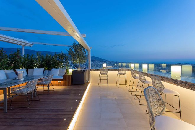 Archisearch - Renew Architects Renovated a 3-Floor Athenian Apartment in Lycabettus with a Breathtaking View Over the City