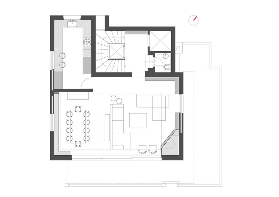 Archisearch Renew Architects Renovated a 3-Floor Athenian Apartment in Lycabettus with a Breathtaking View Over the City