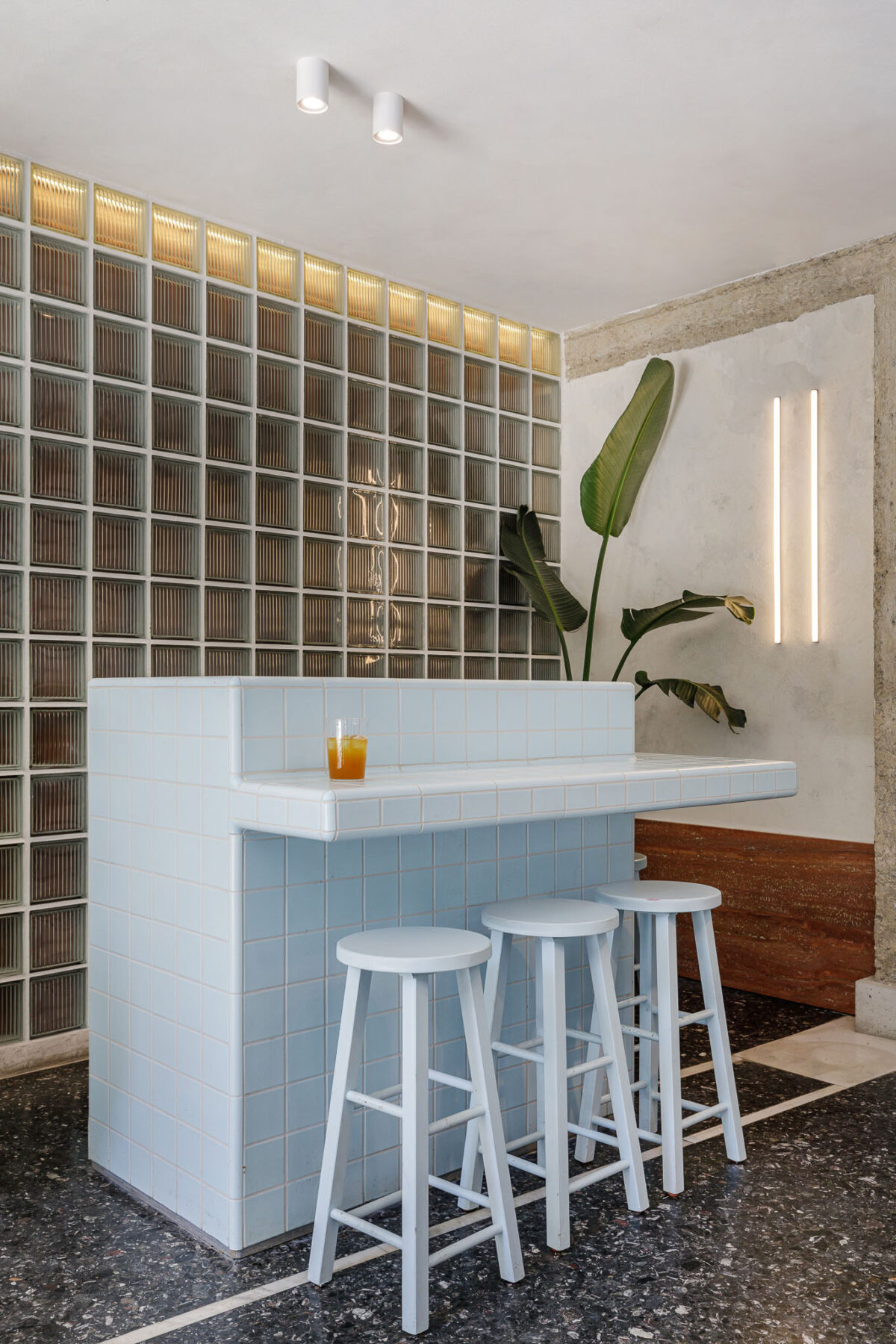 Archisearch Studio Aither designed Romantzo bar in Thessaloniki