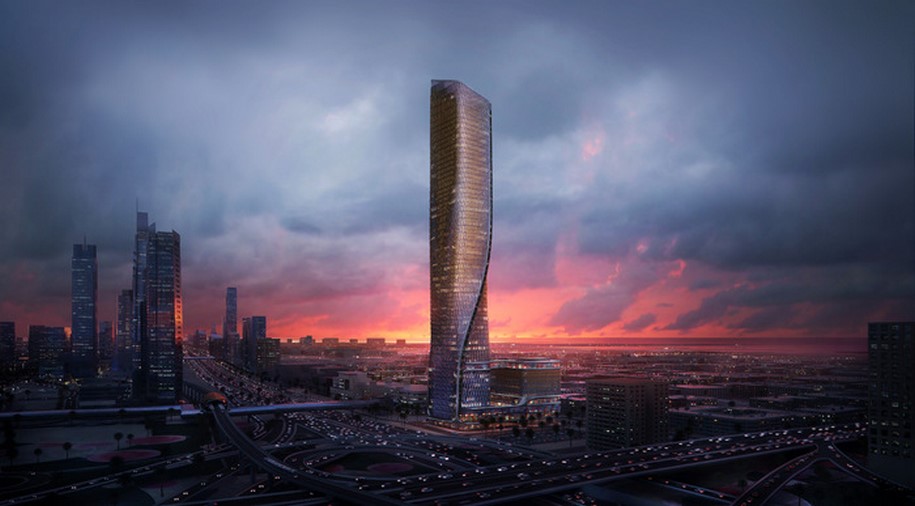 Archisearch Wasl Tower in Dubai by UNStudio