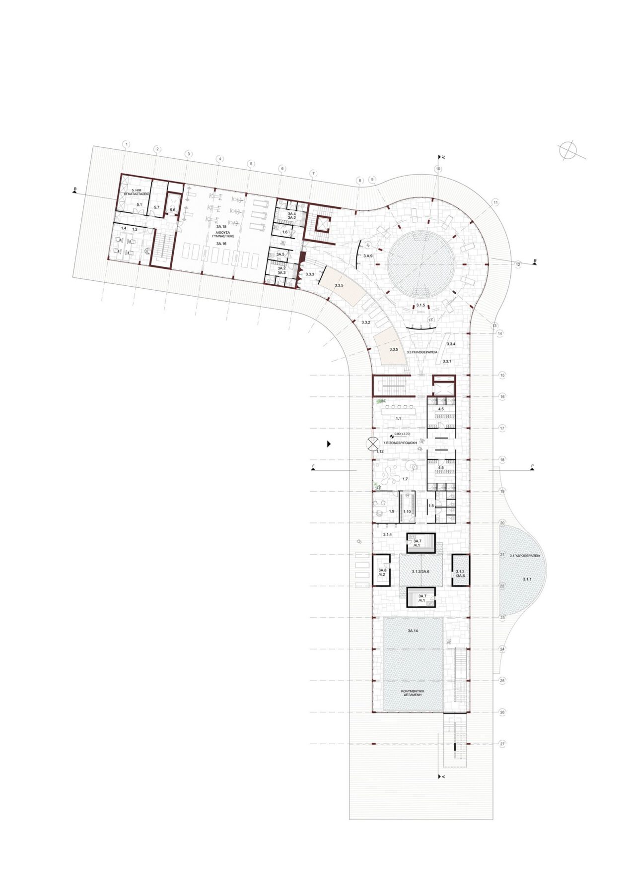 Archisearch Sarlitza Palace - The Primitive Hut, Thermi, Lesvos | Competition entry by NoDāta Architecture