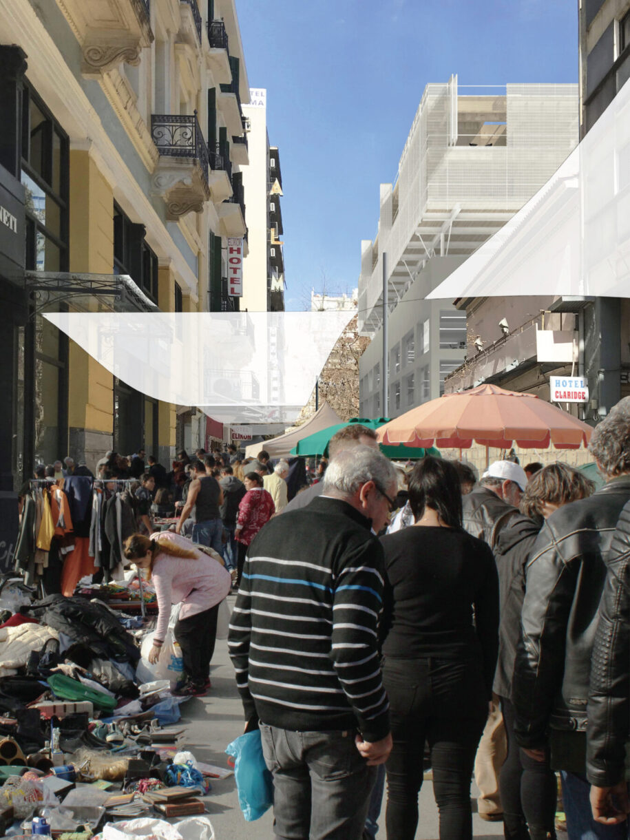 Archisearch Scavengers’ market, Omonia/MINION | Diploma thesis by Andreas Anagnostopoulos, Marina Mersiadou & Giorgos Michailidis