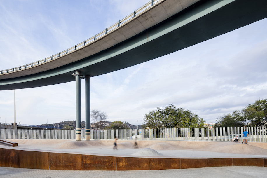 Landskate parks, Barcelona, Βαρκελώνη, Ισπανία, landscape, landscape design, SCOB, Sergi Carulla, Oscar Blanco, urban landscape