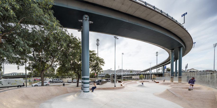 Archisearch The 'Landskate parks' of SCOB in Barcelona