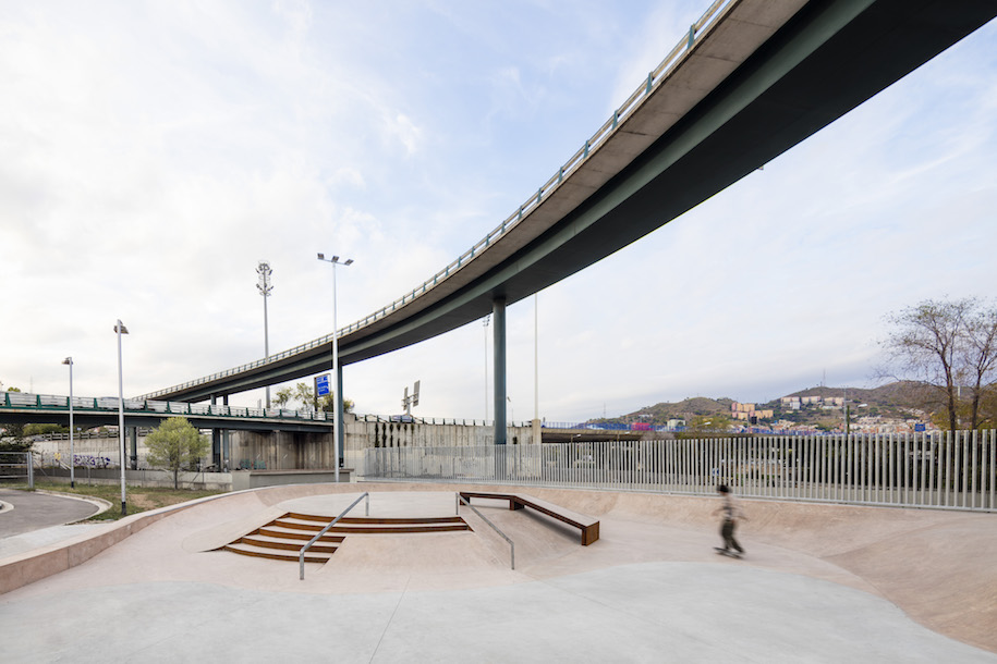 Landskate parks, Barcelona, Βαρκελώνη, Ισπανία, landscape, landscape design, SCOB, Sergi Carulla, Oscar Blanco, urban landscape