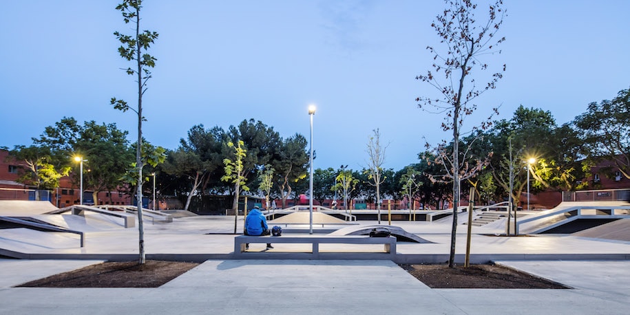 Archisearch The 'Landskate parks' of SCOB in Barcelona