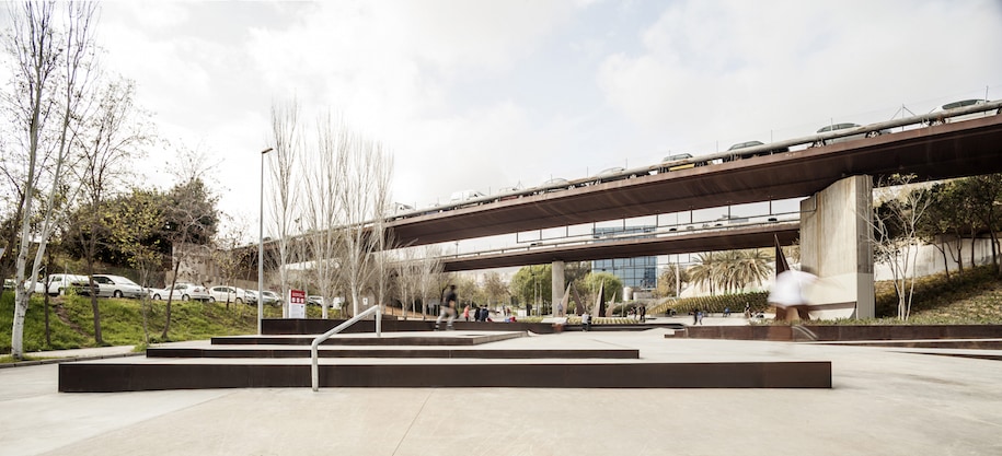 Landskate parks, Barcelona, Βαρκελώνη, Ισπανία, landscape, landscape design, SCOB, Sergi Carulla, Oscar Blanco, urban landscape