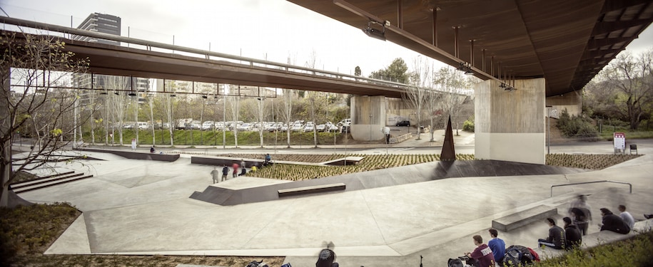 Archisearch The 'Landskate parks' of SCOB in Barcelona