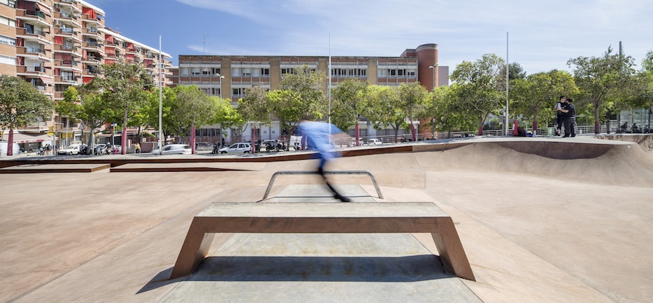 Landskate parks, Barcelona, Βαρκελώνη, Ισπανία, landscape, landscape design, SCOB, Sergi Carulla, Oscar Blanco, urban landscape