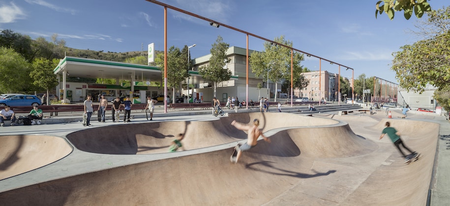 Archisearch The 'Landskate parks' of SCOB in Barcelona