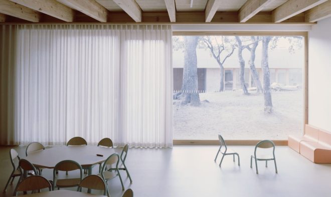 Archisearch - Architecture for Education: Orma Designs a Kindergarten in Corsica Mixing Learning with Community Life.