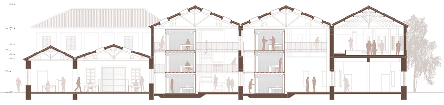 Archisearch Papalampropoulos Syriopoulou Architecture Bureau wins 1st prize in the competition for the reuse of Tampakika complex for the University of the Aegean