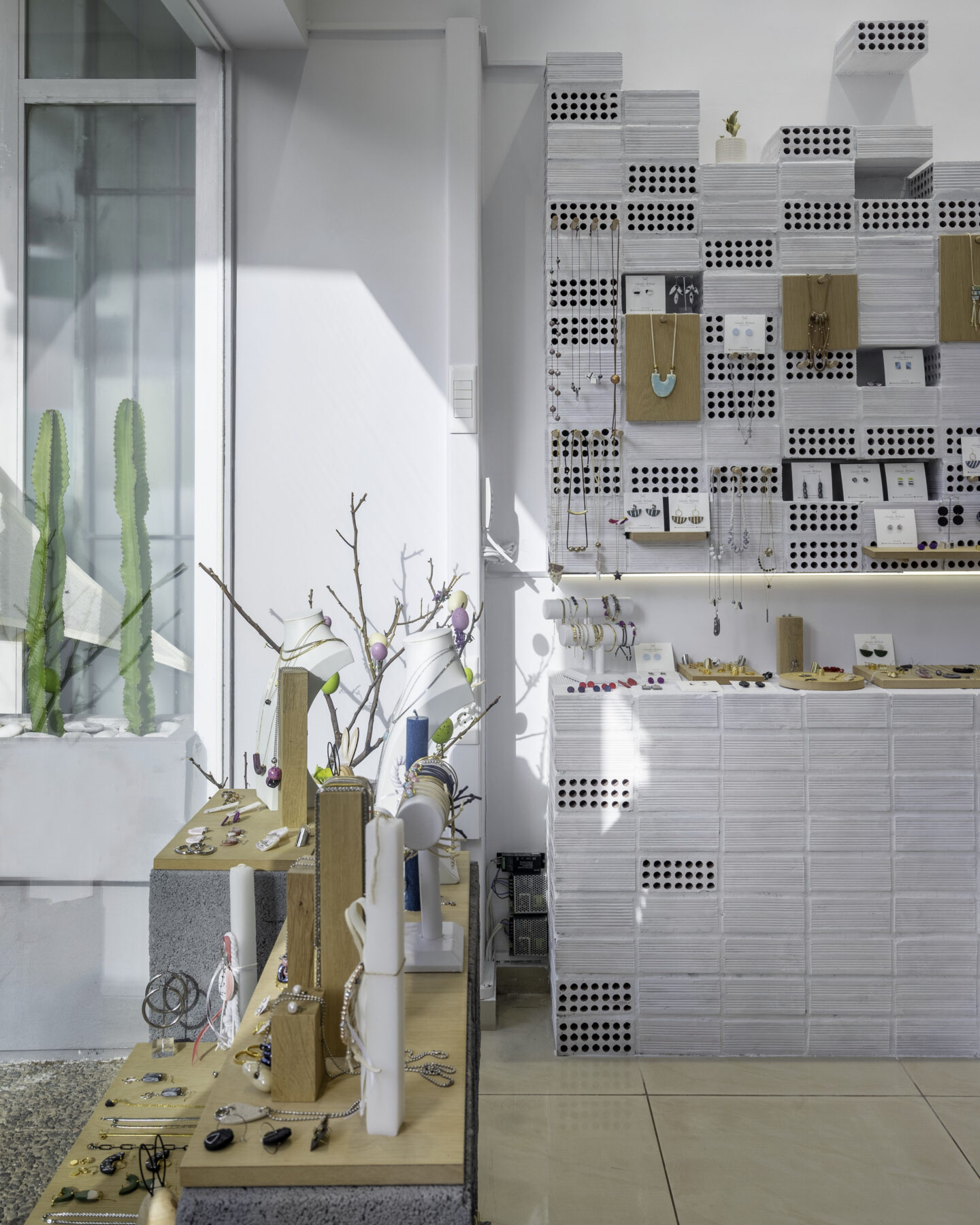 Archisearch Vasiliki Mihali Showroom design and construction by South Constructions+Design