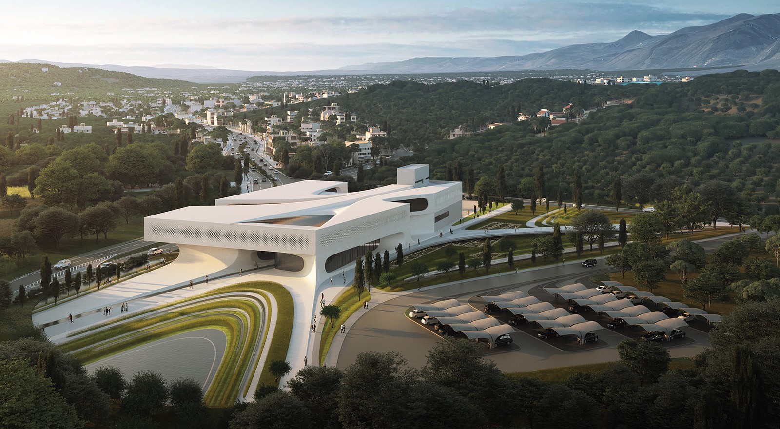 Archisearch Η πρόταση των Zaha-Hadid Architects στο διαγωνισμό για το  