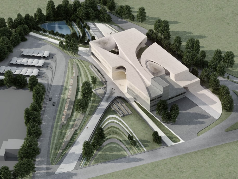 Archisearch Η πρόταση των Zaha-Hadid Architects στο διαγωνισμό για το  