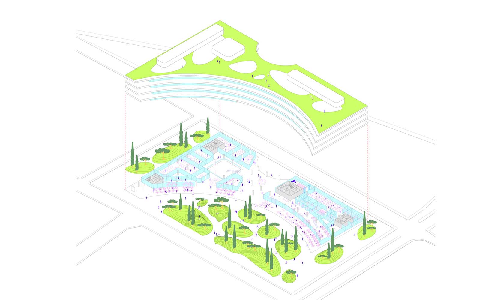 Archisearch SQ1 Squareone studio designed a sustainable office building in Marousi, Athens.