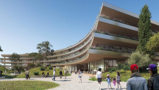 Archisearch - SQ1 Squareone studio designed a sustainable office building in Marousi, Athens.