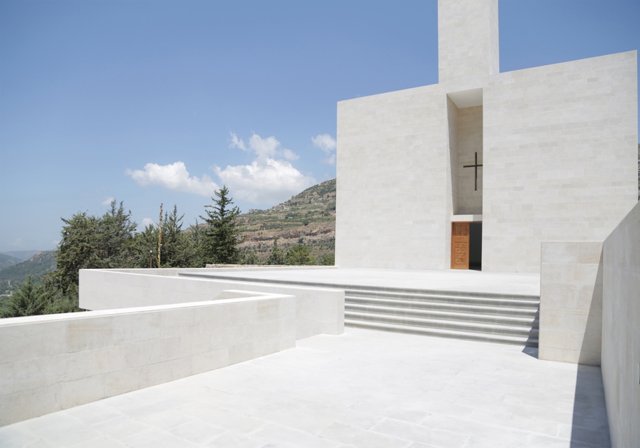 Archisearch Paris-based architect Maroun Lahoud designs a minimal church in Lebanon