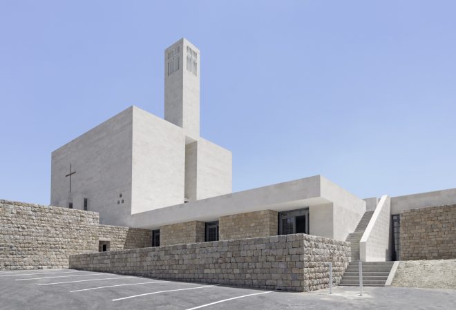 Archisearch - Paris-based architect Maroun Lahoud designs a minimal church in Lebanon