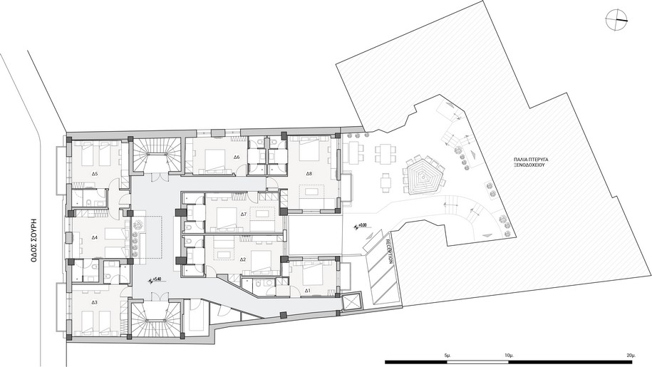 IN[N]ATHENS HOTEL, extension, hospitality, 2019, Athens,STOA, Studio Of Architecture