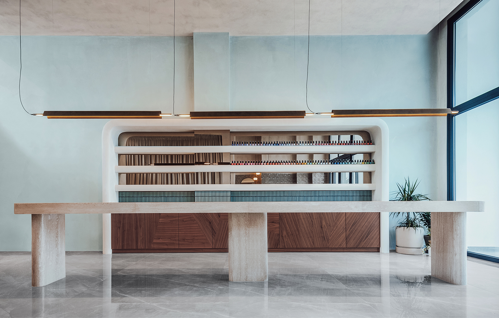 Archisearch Enamel Beauty Salon by Studio Aither in Thessaloniki, Greece