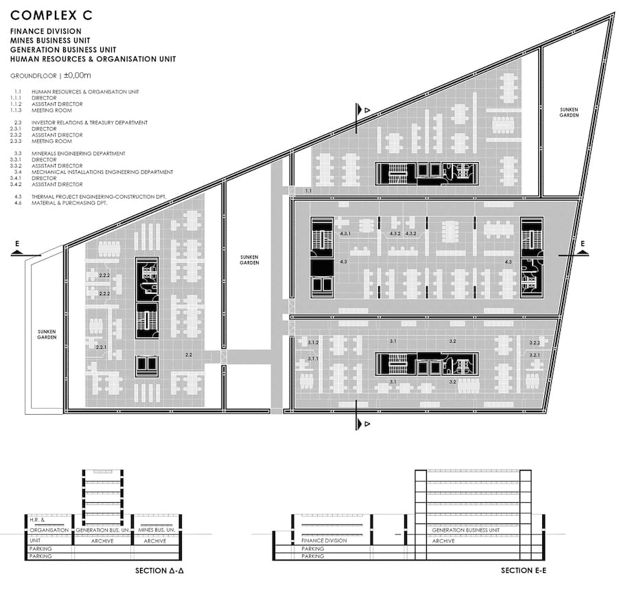 Archisearch συμβίωσις by Papalampropoulos-Syriopoulou wins 3rd Prize in the competition for the Headquarters of the P.P.C.