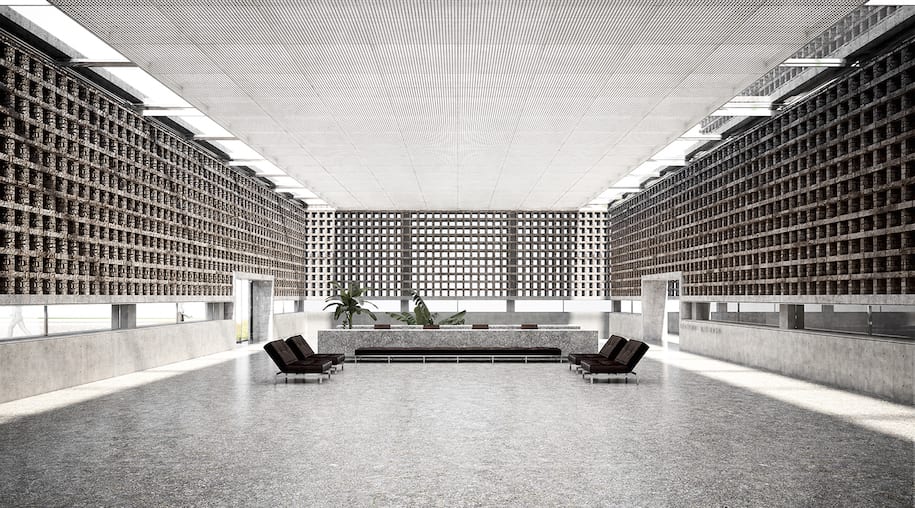 Archisearch συμβίωσις by Papalampropoulos-Syriopoulou wins 3rd Prize in the competition for the Headquarters of the P.P.C.