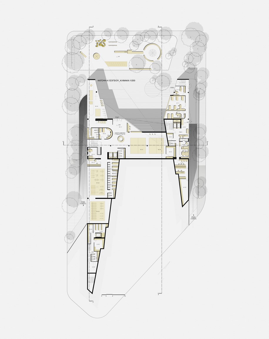 Archisearch TENSE ARCHITECTURE NETWORK' s proposal for the “Complex of Facilities for Common Interest” competition in Thessaloniki