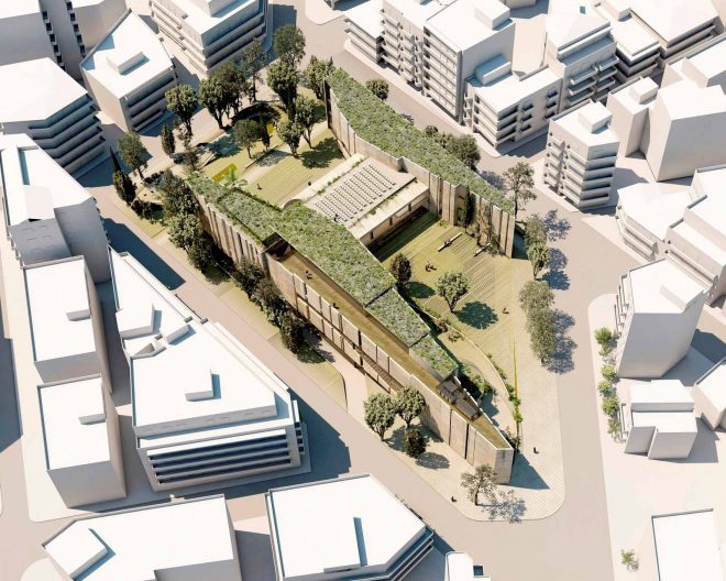 Archisearch - TENSE ARCHITECTURE NETWORK' s proposal for the “Complex of Facilities for Common Interest” competition in Thessaloniki