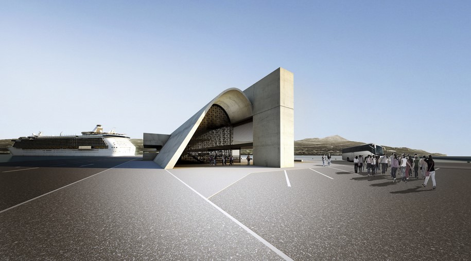 Archisearch Tense Architecture Network wins 3rd Prize for the New Passenger Terminal in Souda, Crete