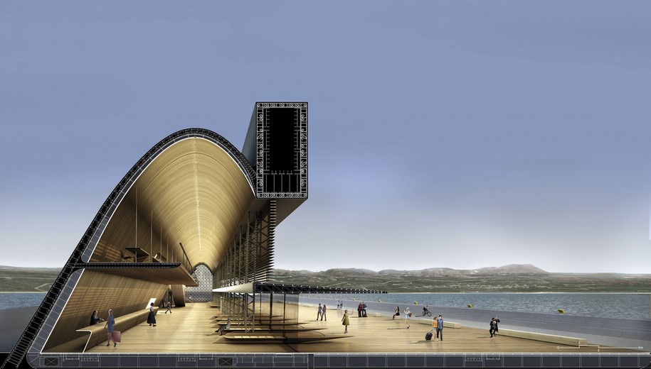 Archisearch Tense Architecture Network wins 3rd Prize for the New Passenger Terminal in Souda, Crete