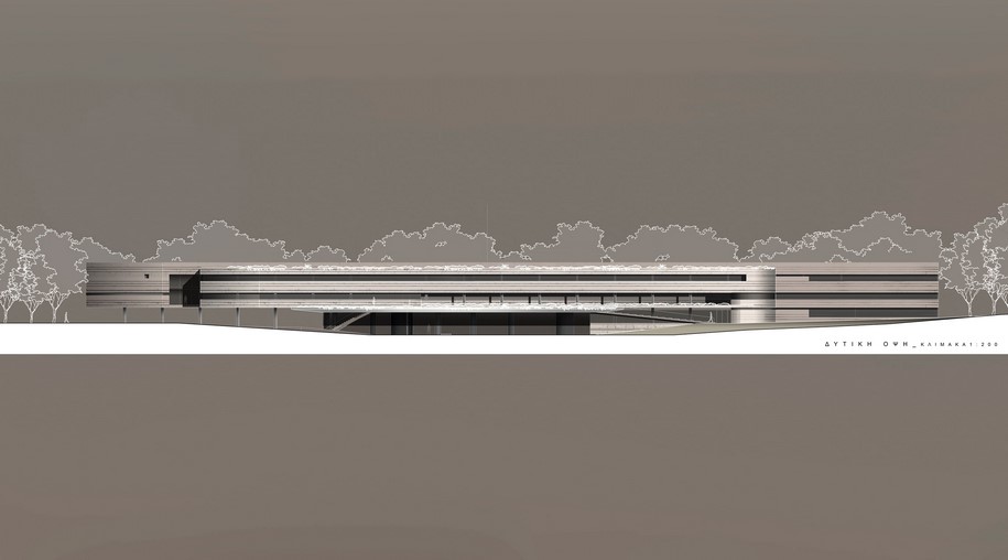 new administration building of the Regional Unit, TENSE ARCHITECTURE NETWORK, competition, west attica