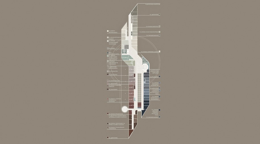 Archisearch TENSE ARCHITECTURE NETWORK' s proposal for the new administration building acts as an urban condenser in the city of Elefsis