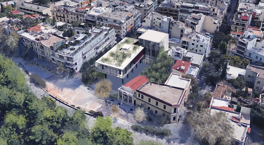 Athens, #ATHENS CALL COMPETION, competition, TERRACE FOR THE ACROPOLIS, Kyriakos Giannakidis, Elvira Kamberi, mention