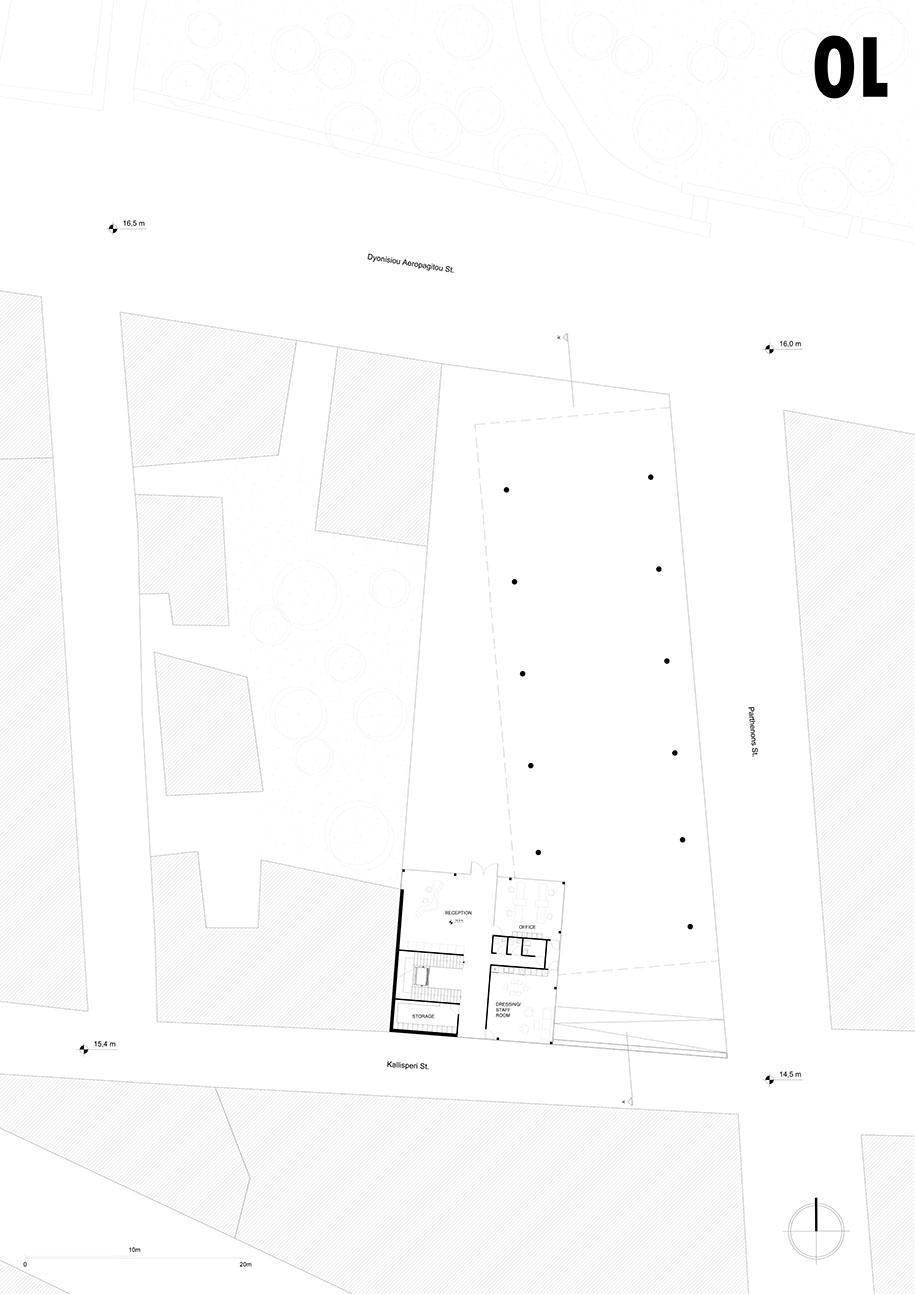 Archisearch MENTION FOR #ATHENS CALL COMPETITION - TERRACE FOR THE ACROPOLIS | Kyriakos Giannakidis & Elvira Kamberi