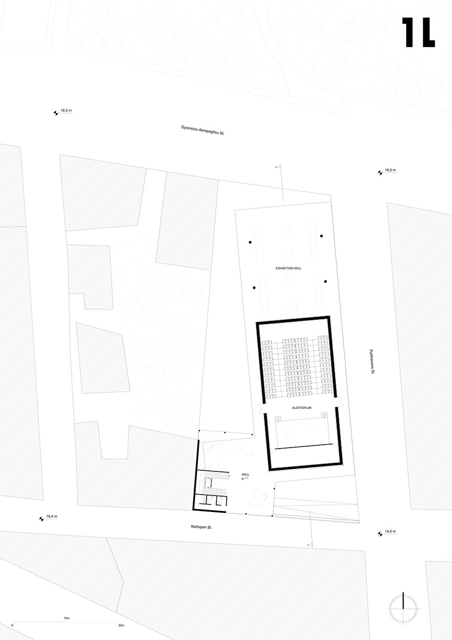 Archisearch MENTION FOR #ATHENS CALL COMPETITION - TERRACE FOR THE ACROPOLIS | Kyriakos Giannakidis & Elvira Kamberi