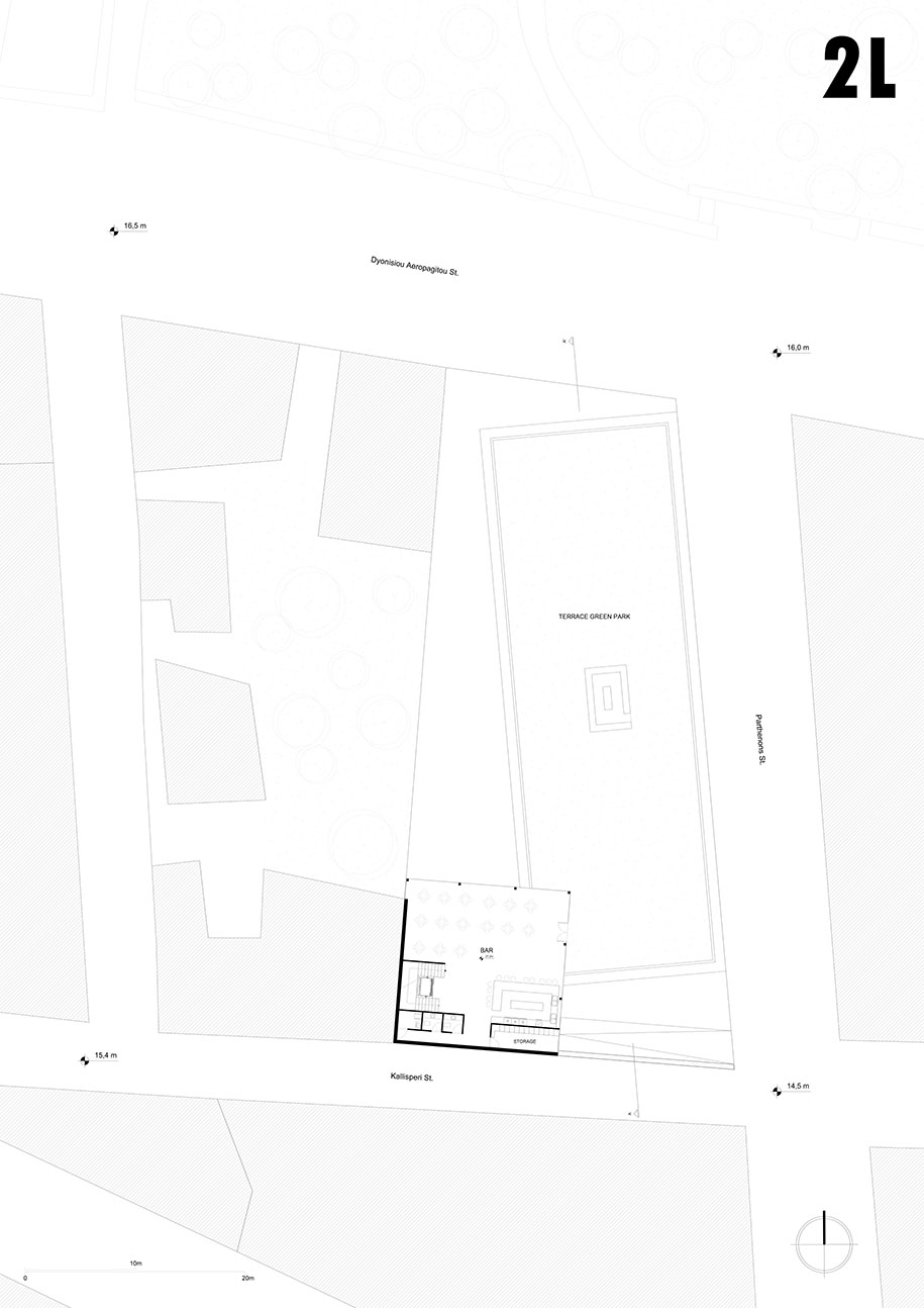 Archisearch MENTION FOR #ATHENS CALL COMPETITION - TERRACE FOR THE ACROPOLIS | Kyriakos Giannakidis & Elvira Kamberi