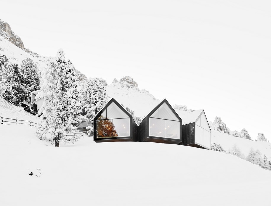 Peter Pichler Architecture, Architekt Pavol Mikolajcak,  Oberholz mountain hut, Obereggen, Südtirol, Italy, ski,  2016, competition, hut