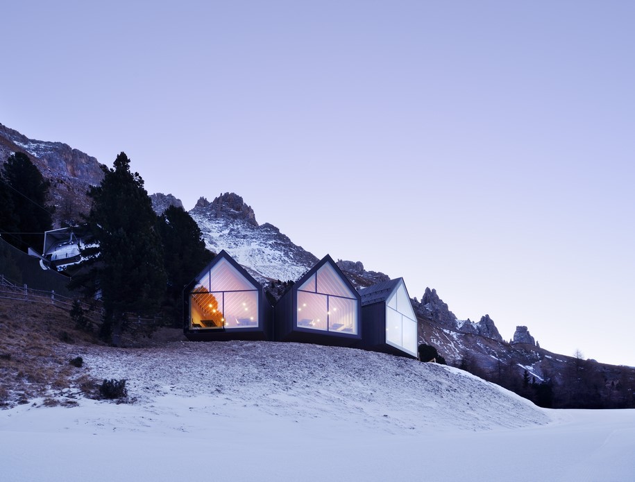 Archisearch Oberholz mountain hut grows out of the hill | Peter Pichler Architecture -  Pavol Mikolajcak