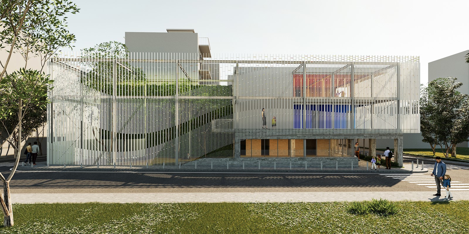 Archisearch Το γραφείο Petrās Architecture κέρδισε το Α' βραβείο στο διαγωνισμό για την επέκταση και προσθήκη ορόφου σε βρεφονηπιακό σταθµό στον Πειραιά
