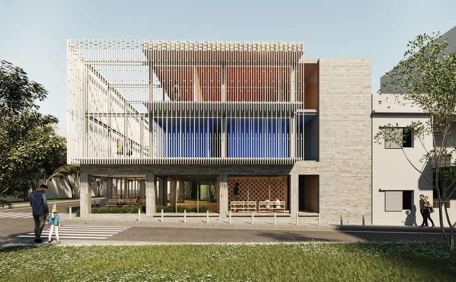 Archisearch Το γραφείο Petrās Architecture κέρδισε το Α' βραβείο στο διαγωνισμό για την επέκταση και προσθήκη ορόφου σε βρεφονηπιακό σταθµό στον Πειραιά