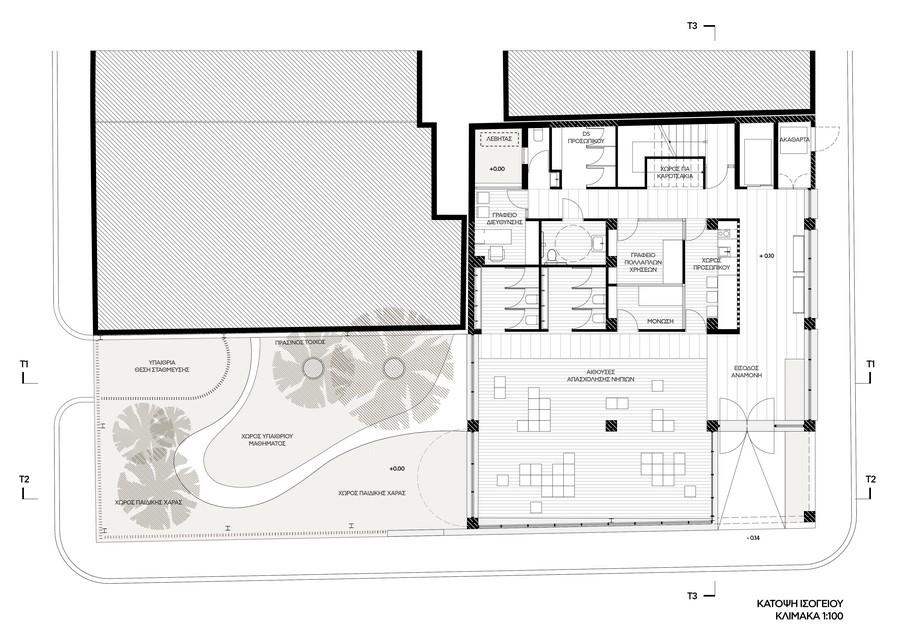 Archisearch Το γραφείο Petrās Architecture κέρδισε το Α' βραβείο στο διαγωνισμό για την επέκταση και προσθήκη ορόφου σε βρεφονηπιακό σταθµό στον Πειραιά