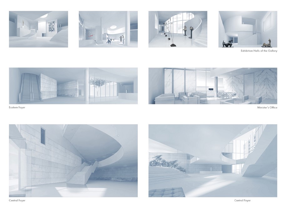 Archisearch Ilissia: Ministry of Economics & Two Museums  |  Diploma thesis by Demetrios Lampris