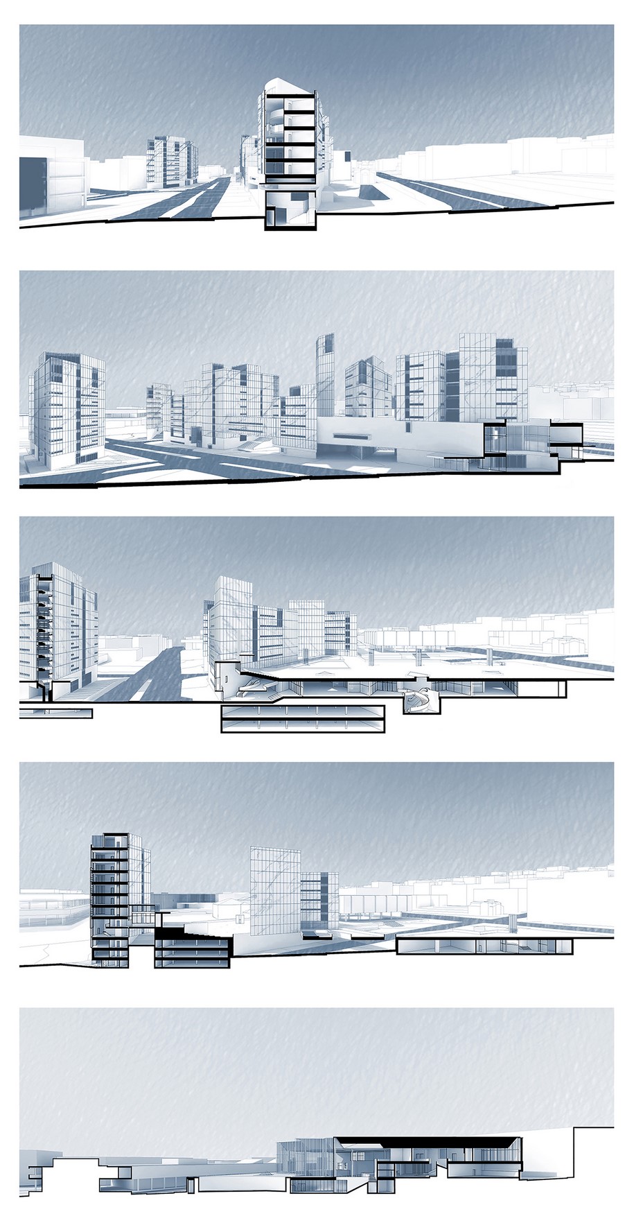 Archisearch Ilissia: Ministry of Economics & Two Museums  |  Diploma thesis by Demetrios Lampris